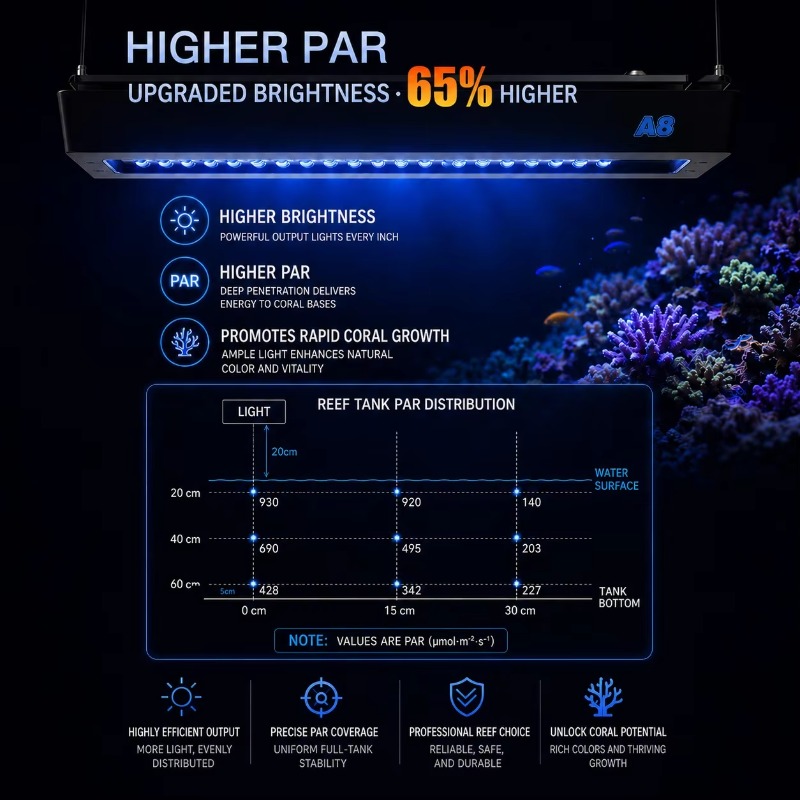 AIPAI A8 III Series A8SE/A8 Pr - Marine Coral review and price