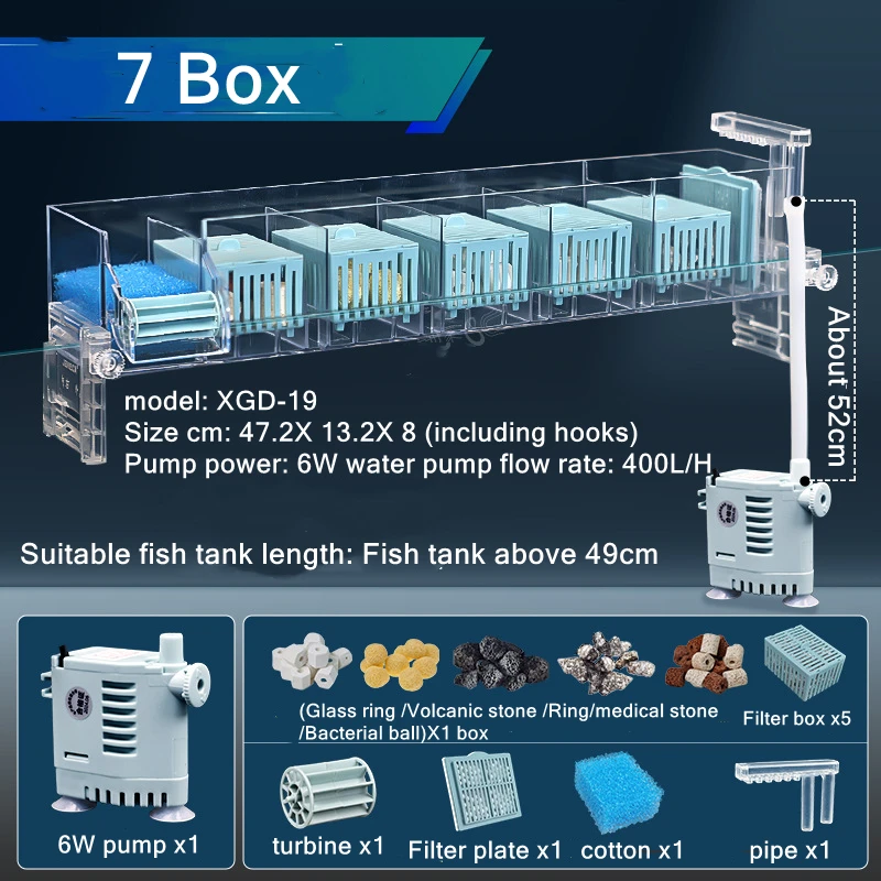 220V Aquarium Wall-Mounted Wat - Reef Tank Filter review and price